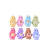 Cute resin, accessory, pendant, earrings with accessories, with little bears, handmade, wholesale