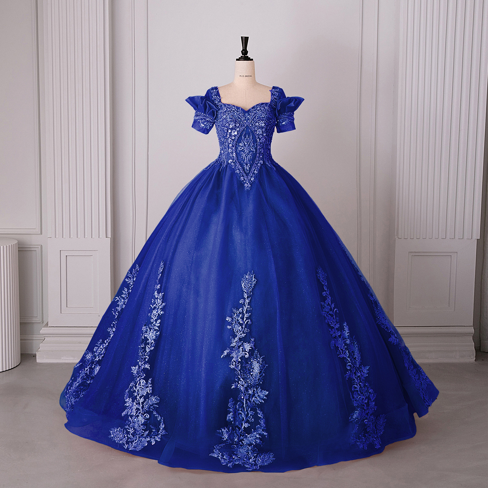 2026 European and American Cross-Border Amazon Colorful Wedding Dress Stage Performance Dress Banquet Evening Gown with Large Hem and Puffy Skirt for Adults