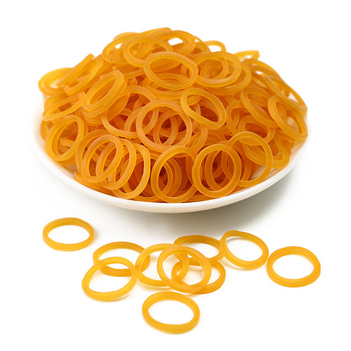 Wholesale transparent yellow rubber bands, rubber bands, cowhide rubber bands 06 08 office rubber band wholesale