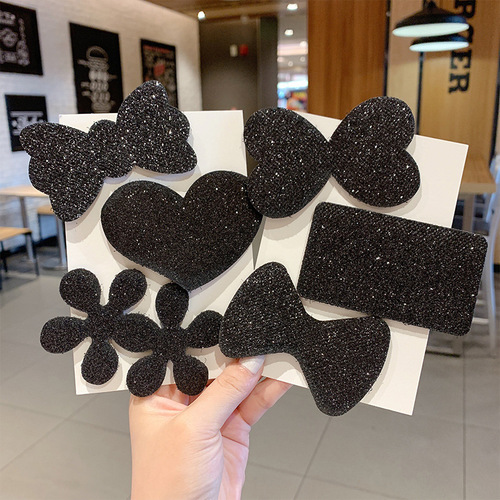 Korean version of sticky bangs stickers for women, hair stickers for broken hair, hair accessories, large Velcro hair stickers for adults, broken hair stickers