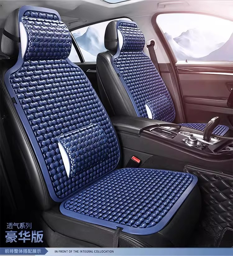 Summer Universal Car Plastic Seat Cushion, Ventilated and Breathable, Suitable for Vans and Large Passenger Trucks, Single-Piece Cooling Seat Pad