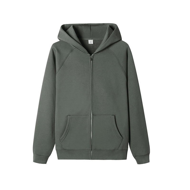 Otoño y invierno más terciopelo grueso ropa de hombre un conjunto completo de ropa deportiva europea y americana cremallera transfronteriza suéter hombre conjunto personalizado