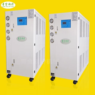 定制多温控水冷机 注塑冷水机12HP 吸塑冷水机15HP 吹塑冷水机20P