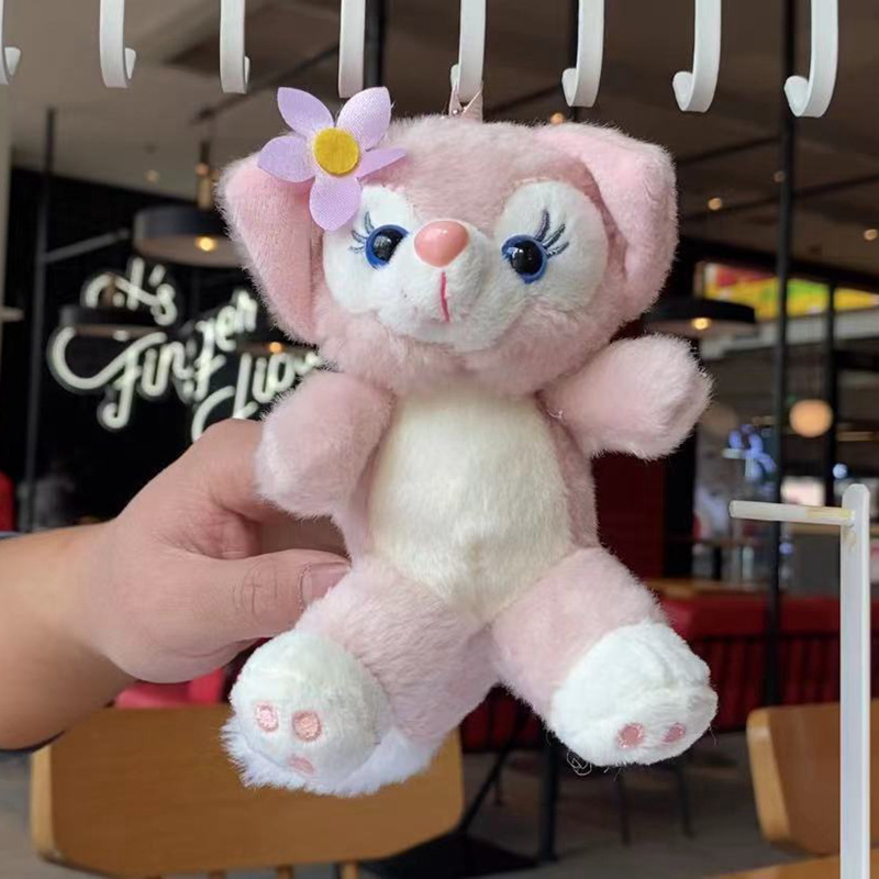 Internet Popular Star Dailou Rabbit Doll Pendant Plush Toy Gift Flower Doll School Bag Hanging Ornaments