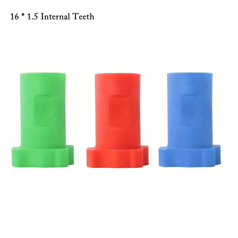 플라스틱 빨간색 16*1.5 내부 치아 커넥터