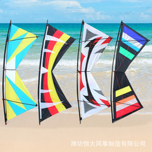 潍坊风筝  四线眼镜风筝 2.4米四线特技风筝 新款复线特技