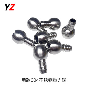 Pa Foam Pot 304 Stainless Steel Gravity Ball Filter Car Wash Water Gun High Pressure Filter Accessories Filter Tip