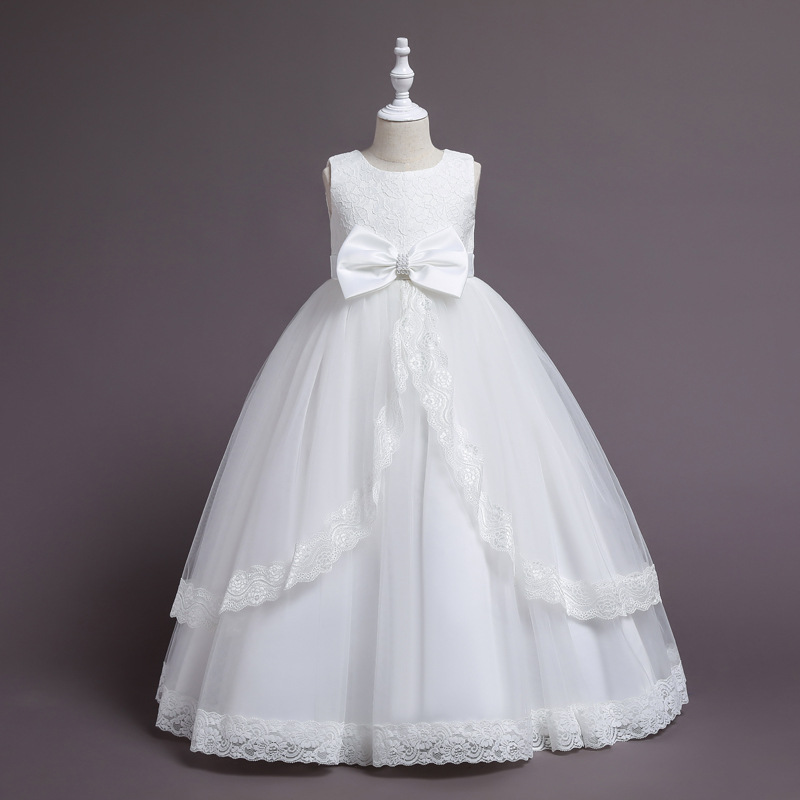 2021 New Children's Dress, Fashionable and Cute Sleeveless Skirt Cross-border Spring and Summer Trail Dress, Princess Dress