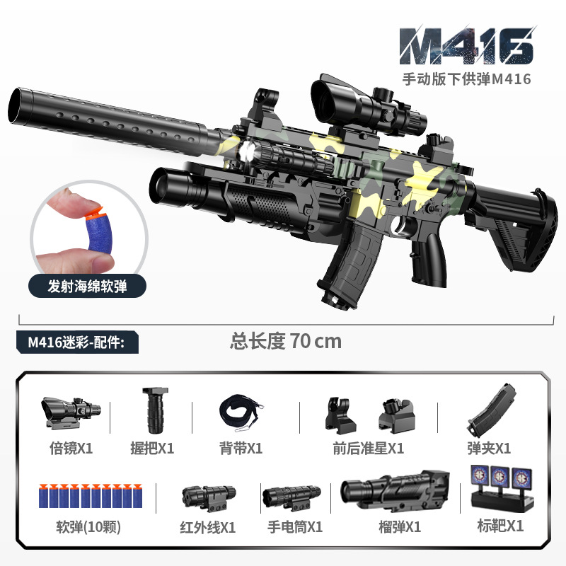 Manual M416 camouflage [Grenade Edition]