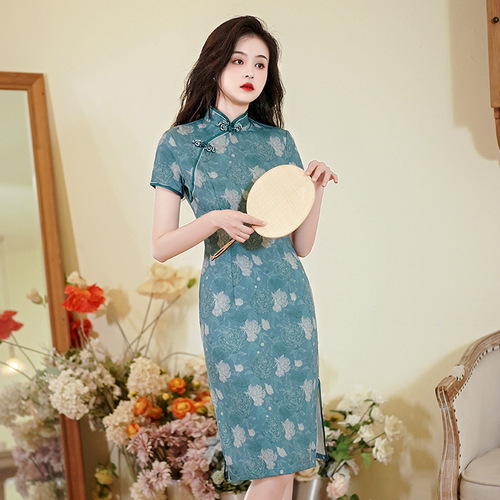 Women Girls Retro Chinese Dresses Qipao Cheongsam Dresses qipao fashion restore ancient ways morality Plus Size dress costumes wholesale