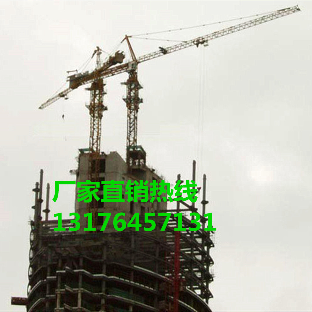 鸿达塔机 建筑塔吊 QTZ125塔机 6015塔式起重机 吊重8吨10吨塔机