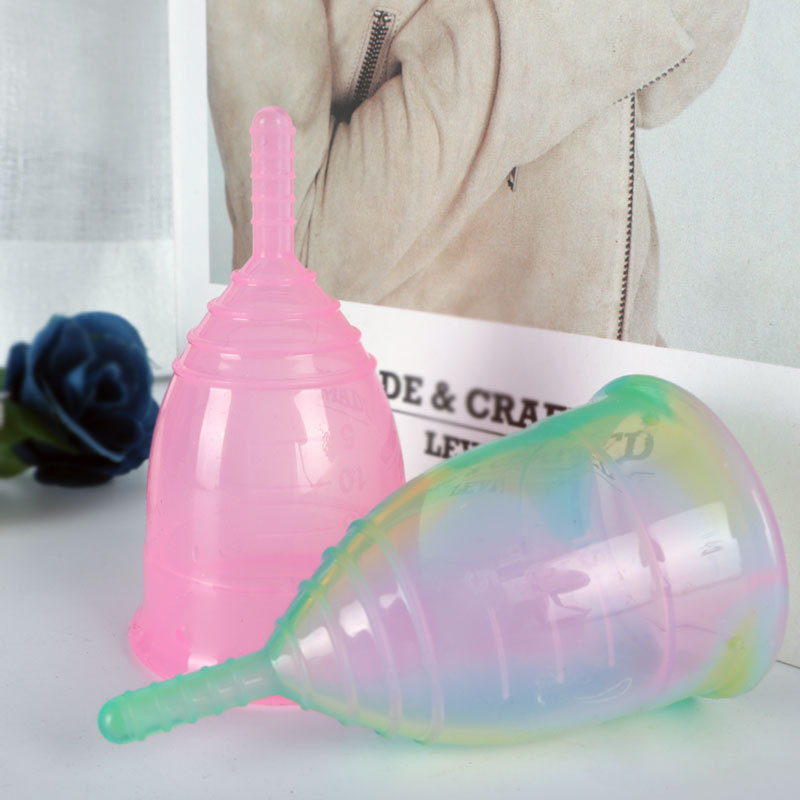 Silicone menstrual cup is reusable, maternal supplies, replacement sanitary napkin, tampon can be used for swimming