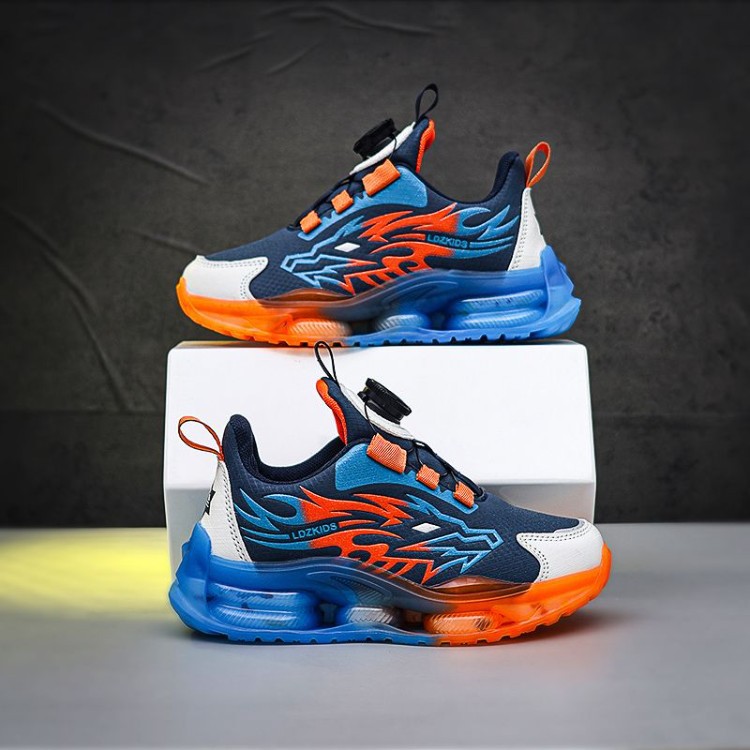 238 orange blue [leather waterproof]