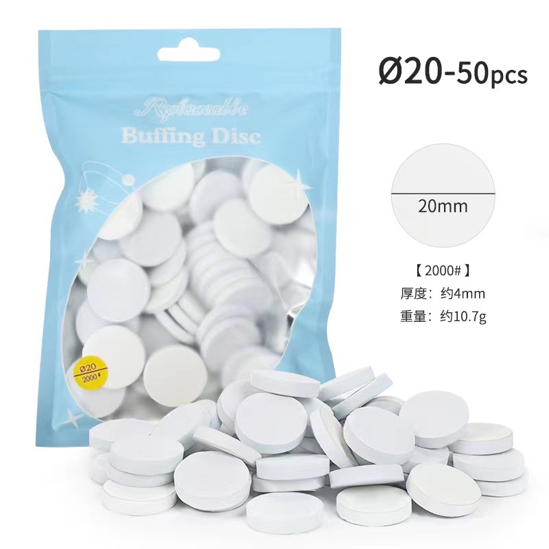 Almohadilla de pulido de uñas transfronteriza 50 piezas almohadilla de pulido de uñas pieza especial traje de herramientas de uñas