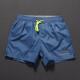 2024 New Men's Casual Shorts Solid Color Simple Neutral Lovers Waterproof Beach Pants Quick-drying Three-point Pants for Men