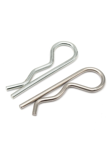 Wholesale Type B Split Ring, Type R Split Ring, Elastic Split Ring, 304 Stainless Steel Wave Ring, Zinc Plated Spring Split Ring, Pin, Fastener, Hairpin