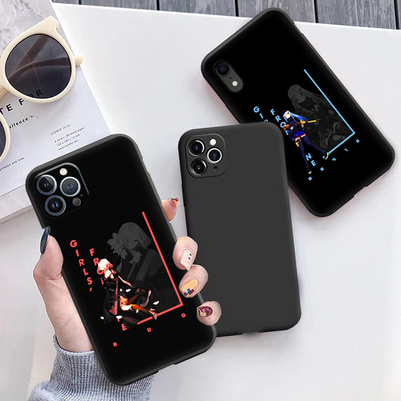 For Apple Iphone Mini Super Girl Frontline Soft Camera Case