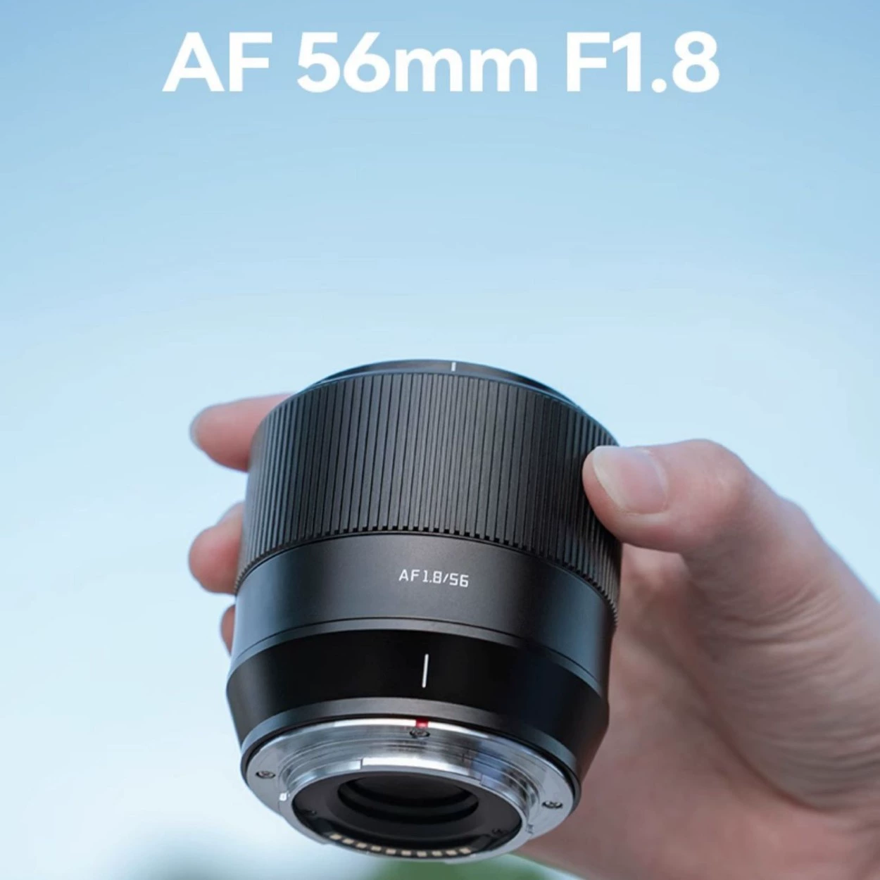 铭匠光学 56mm f1.8 自动对焦人像定焦镜头 适用于 Fuji X Sony E 卡口 Nikon Z 微单