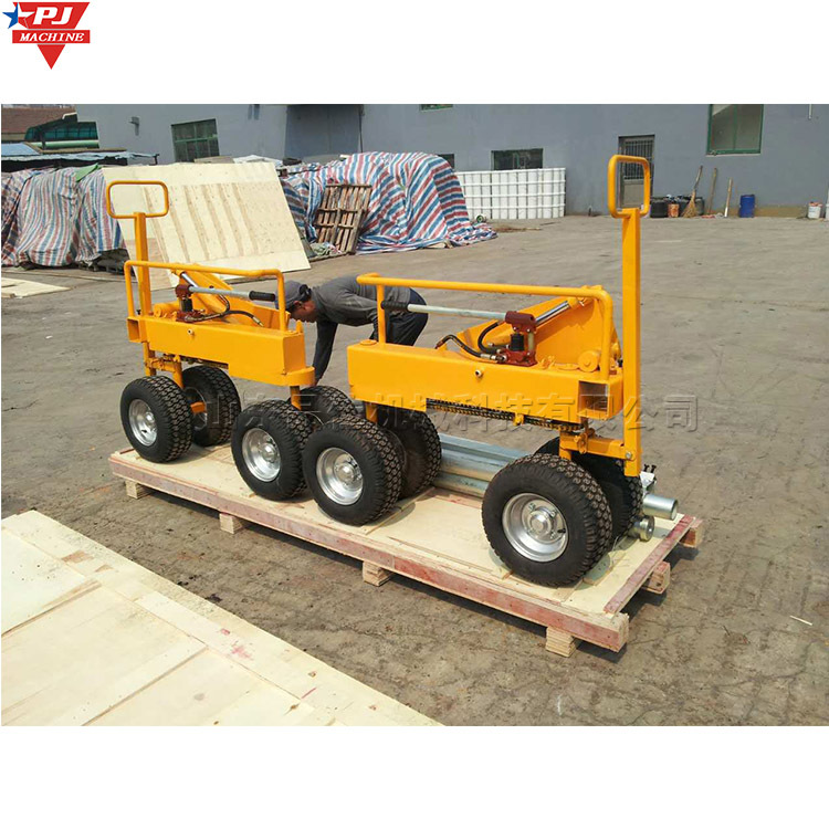 人造草坪小型运输机 校园操场草坪小型摊铺机 拉杆式草坪运输设备