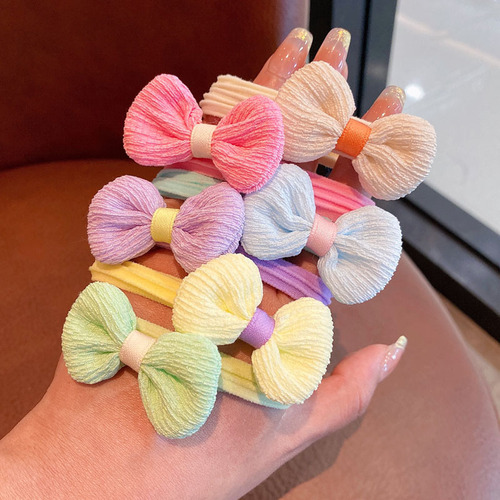 Hair tie elastic band for girls, children's hair accessories, non-damaging hair, good elasticity, girl hair tie, children's hairband, baby hair ribbon