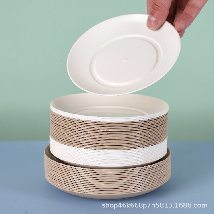 【全箱卸売】使い捨て小皿、厚手の籾殻皿、お試し小皿、スナック皿、生分解性バーベキュー皿|undefined