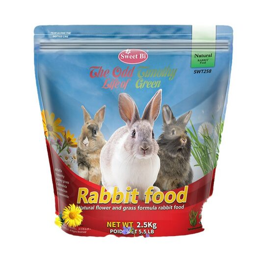 Bitian Natural Herbal Complete Nutritional Rabbit Food 2500g High Fiber Low Grain Low Starch Rabbit Staple Food Rabbit Feed