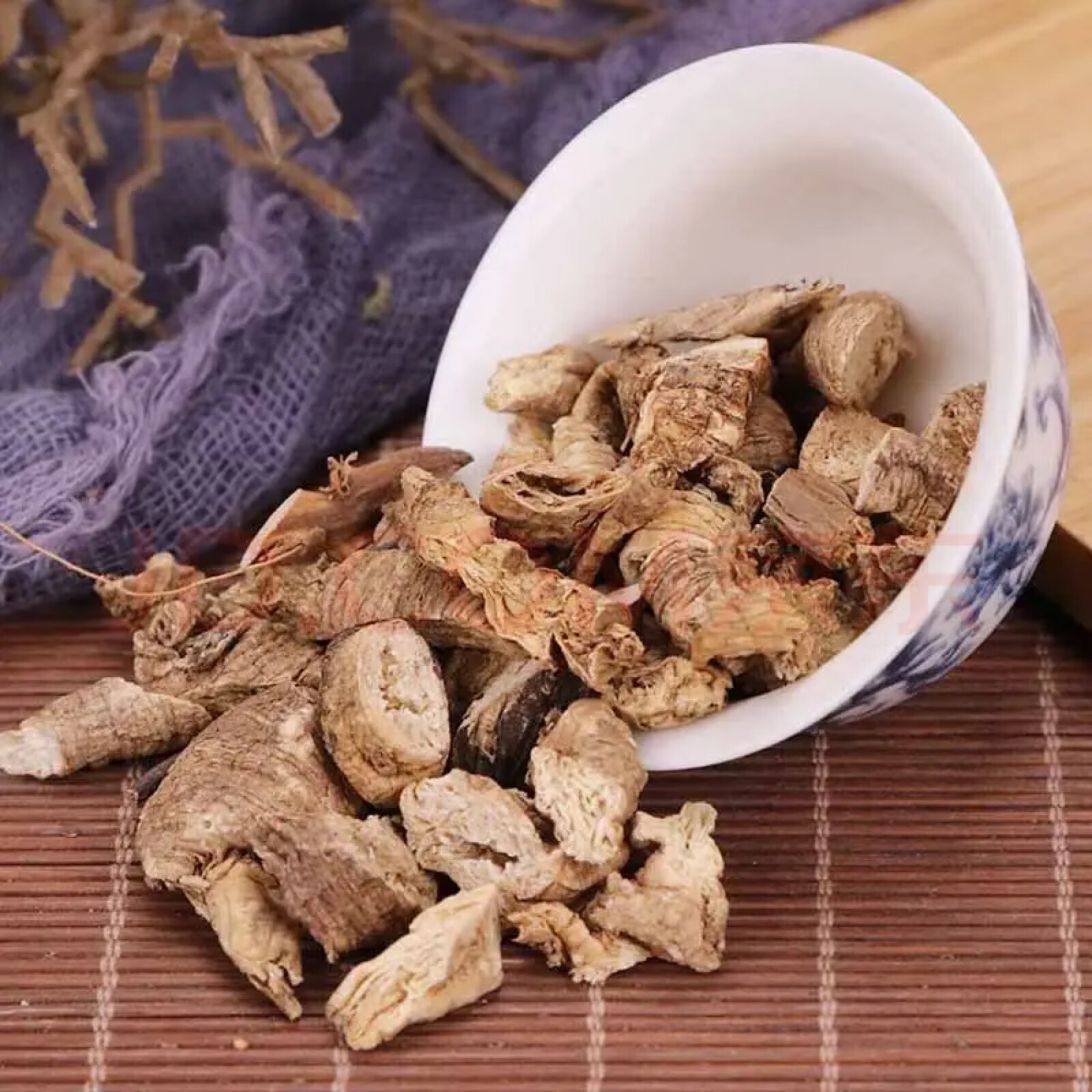 Dried Nan Sha Shen Root 500g Adenophora Tetraphylla Root Slices for Herbal Decoction and Soup key features