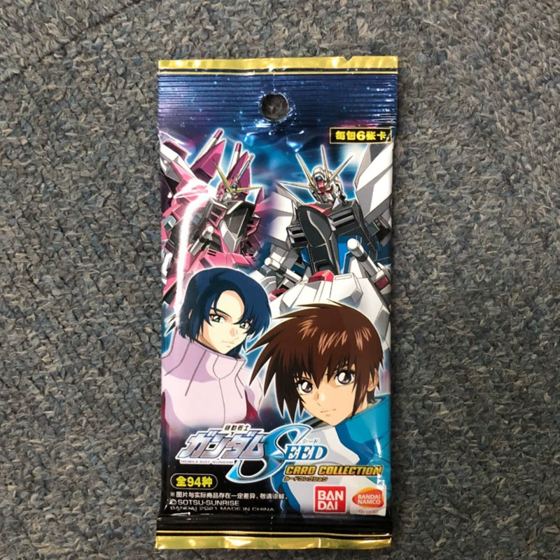 Карта сокровищ серии Gundam SEED из BANDAI Mobilized Warrior SR Кирек шелковая карта MS
