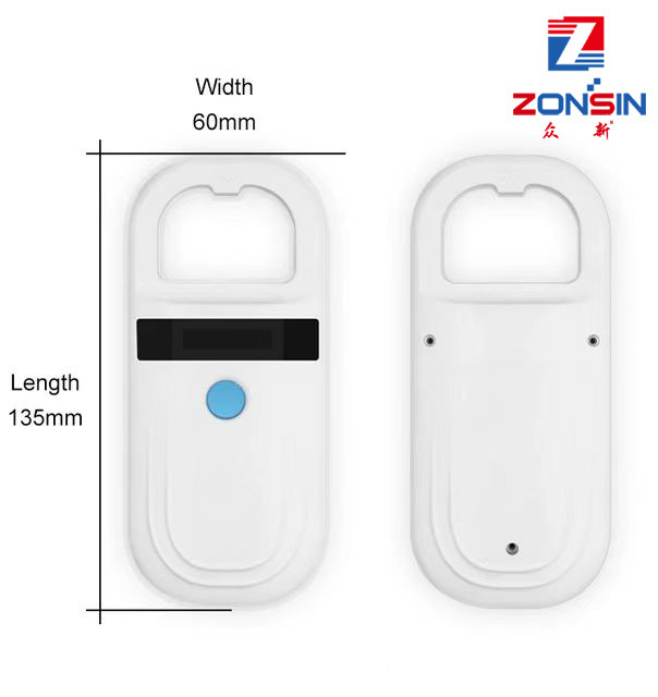 跨境电商134.2Khz动物标签手持读卡器rfid玻璃管125Khz阅读器ic卡