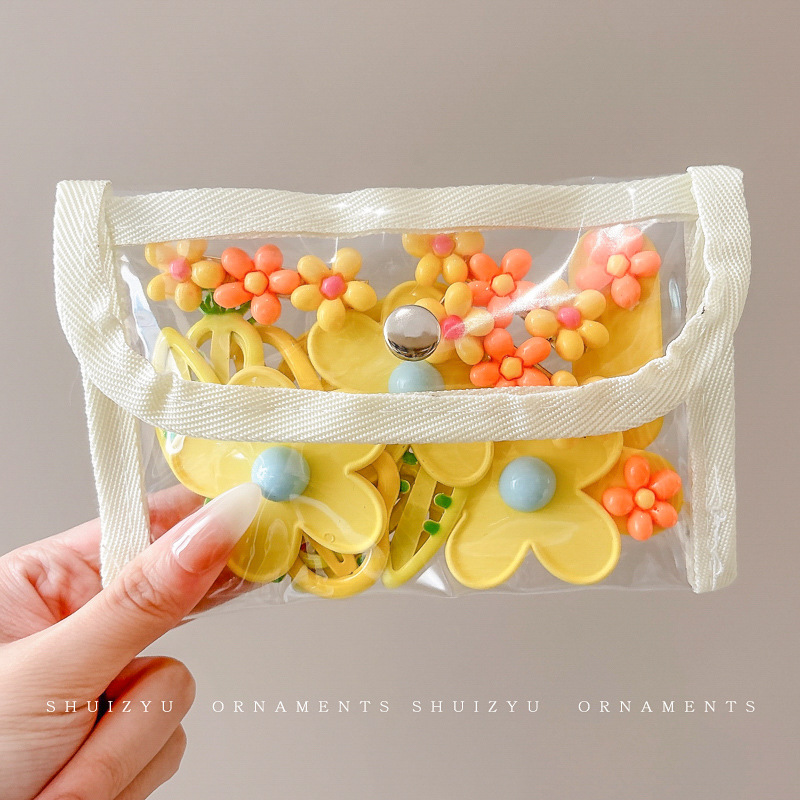 Clip de cabello de dopamina para niñas broche de cabello de la frente broche de cabello rotura BB clips lateral clips de cabello de bebé clips de frangeo toque