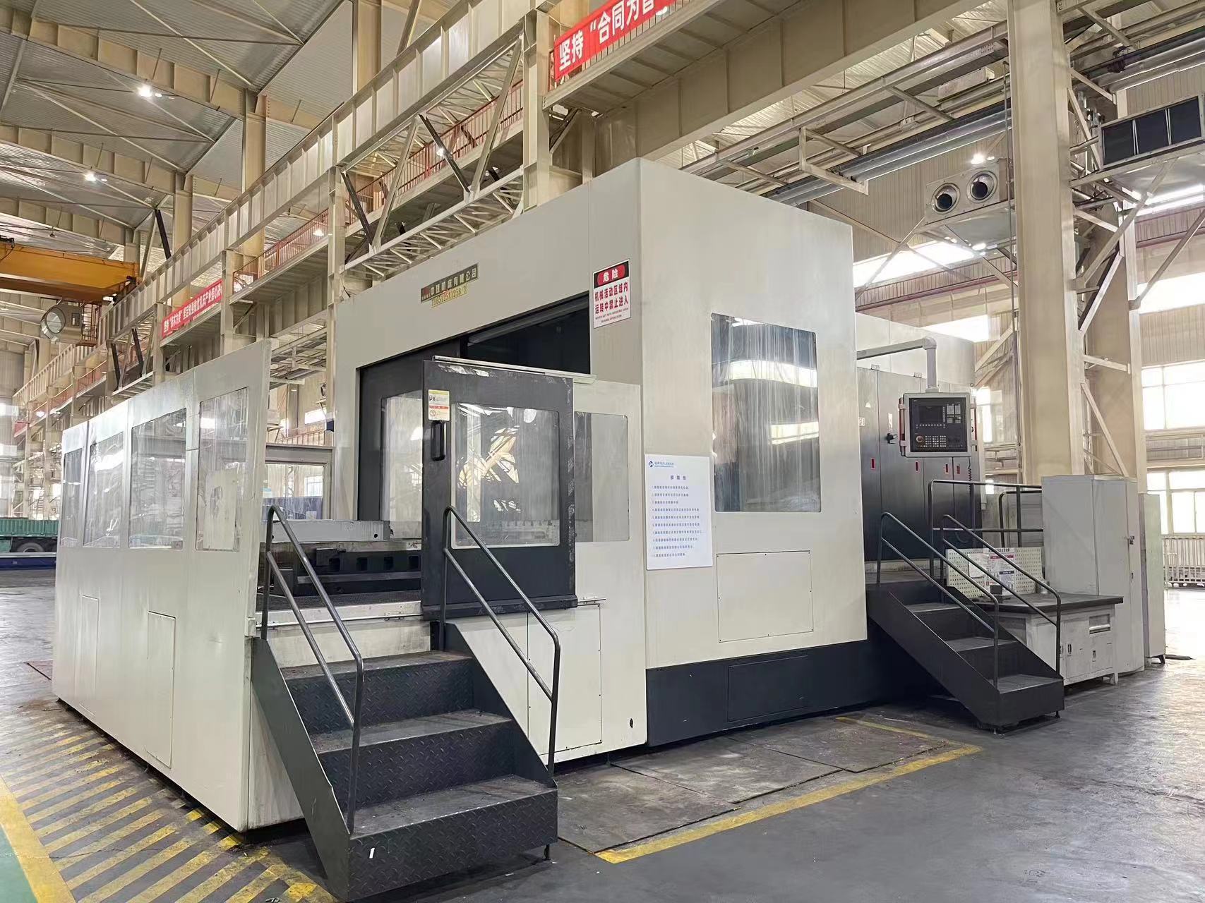 转让二手中捷TH65125x12B-3卧式加工中心二手卧加