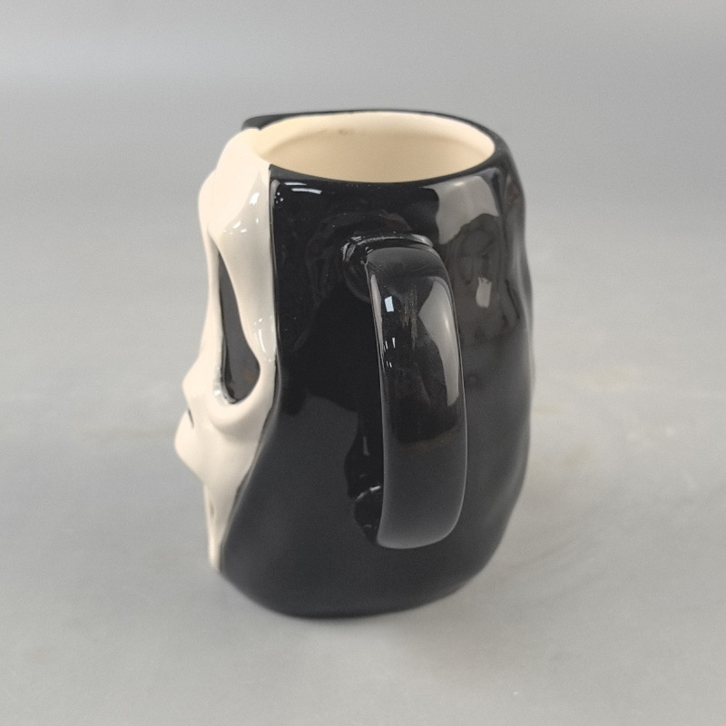Máscaras de Halloween tazas de fiesta tazas de café de cara entera calavera taza de agua fantasma regalos navideños