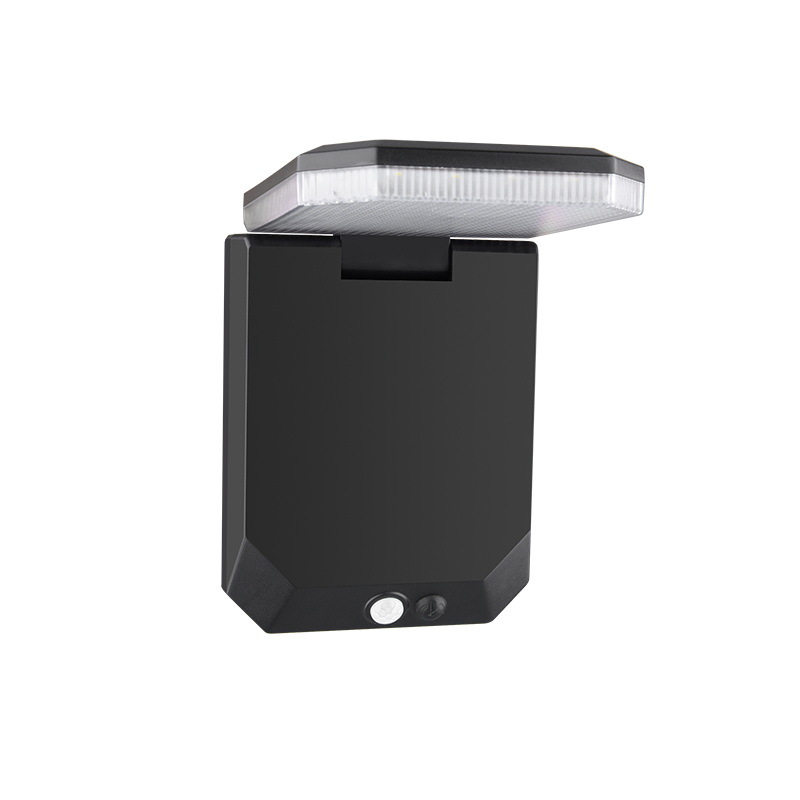 Transfronterizo nueva lámpara solar luz de inducción al aire libre impermeable LED iluminación de resaltado lámpara de decoración de jardín lámpara de emergencia