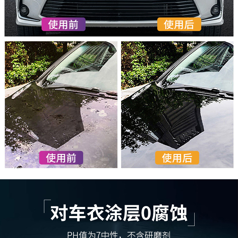 Car clothing color change film cleaning agent film maintenance liquid paint mask maintenance anti-aging car clothing cleaning agent wholesale