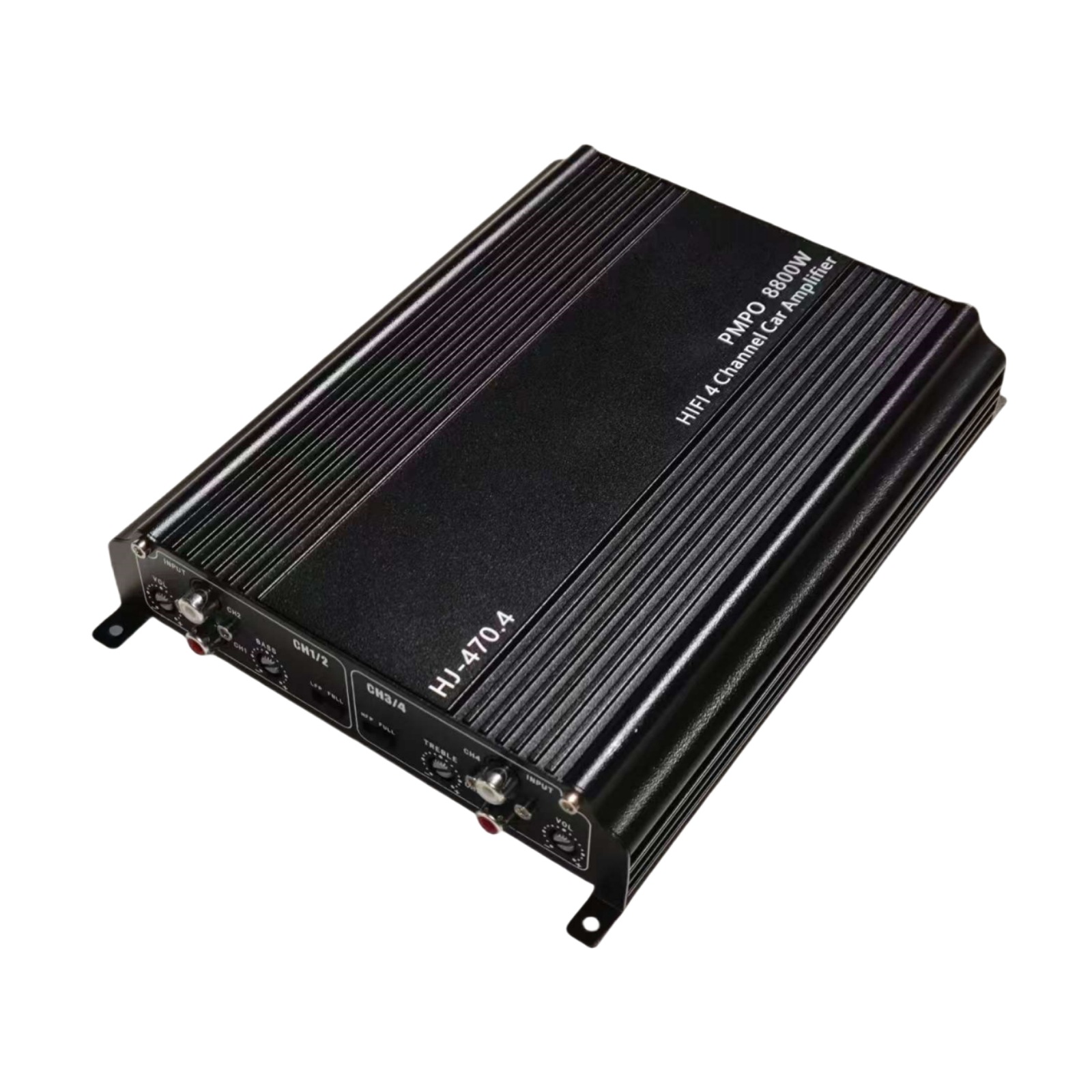 Cross-Border Source Factory Car Amplifier Audio Modified Car 12V High Power Amplifier Class D 4-Way Amplifier