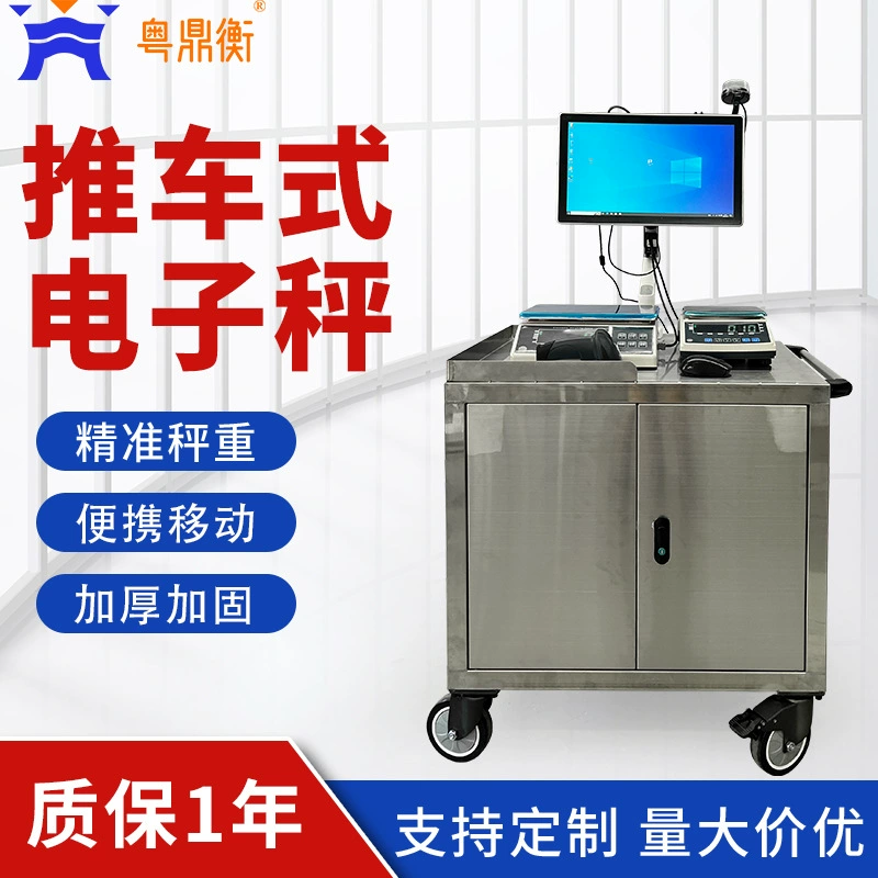 Толкание весов RS232 последовательный выход с сигнализацией подметательный пистолет Химическая система дозирования Электронные настольные весы