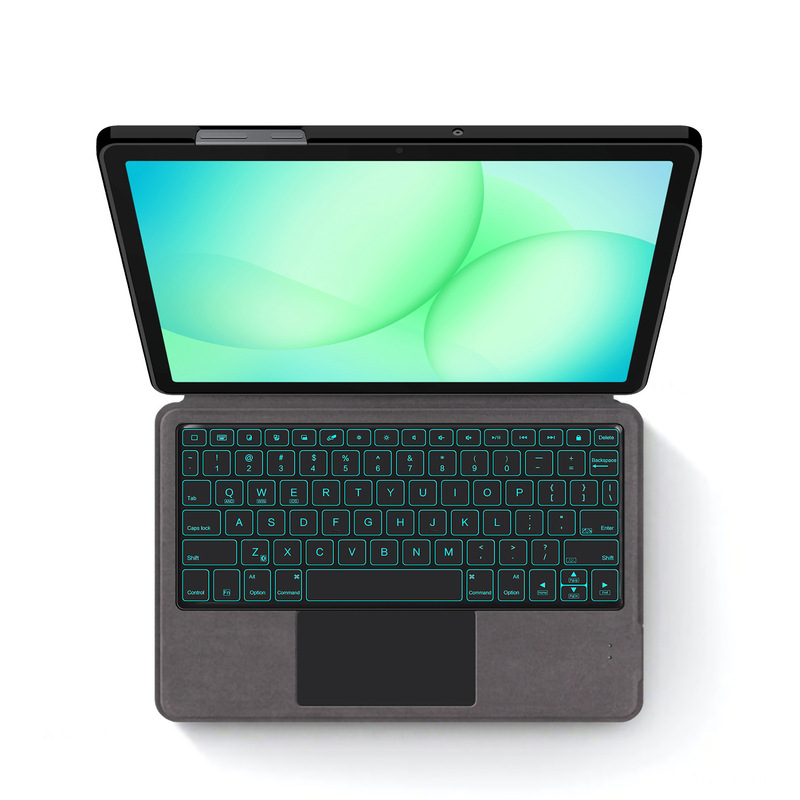 Suitable for 2025 Samsung Galaxy Tab A11+ Tablet Keyboard Protective Case A9Plus Bluetooth Keyboard Leather Case