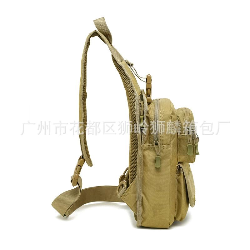 One-Shoulder Tactical Chest Bag (Legum's) Waterproof, 19×7×41 cm, Men's Outdoor Sling