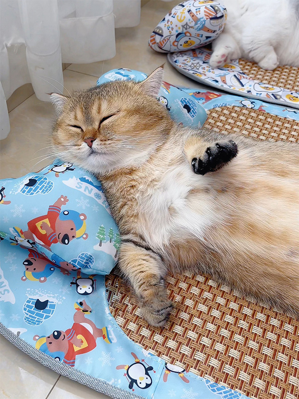 猫ベッドスリーピングクーラーマット夏アイスマットペットマット犬マット冷却アーティファクトユニバーサルオールシーズン 2025 新しいスタイル|undefined