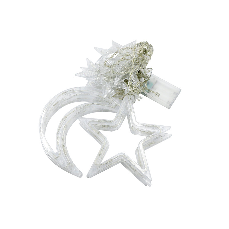 Estrella Luna cortina luz intermitente luz Cielo Estrellado Internet celebridad dormitorio habitación decoración Propuesta Diseño Creativo suministros Decoración