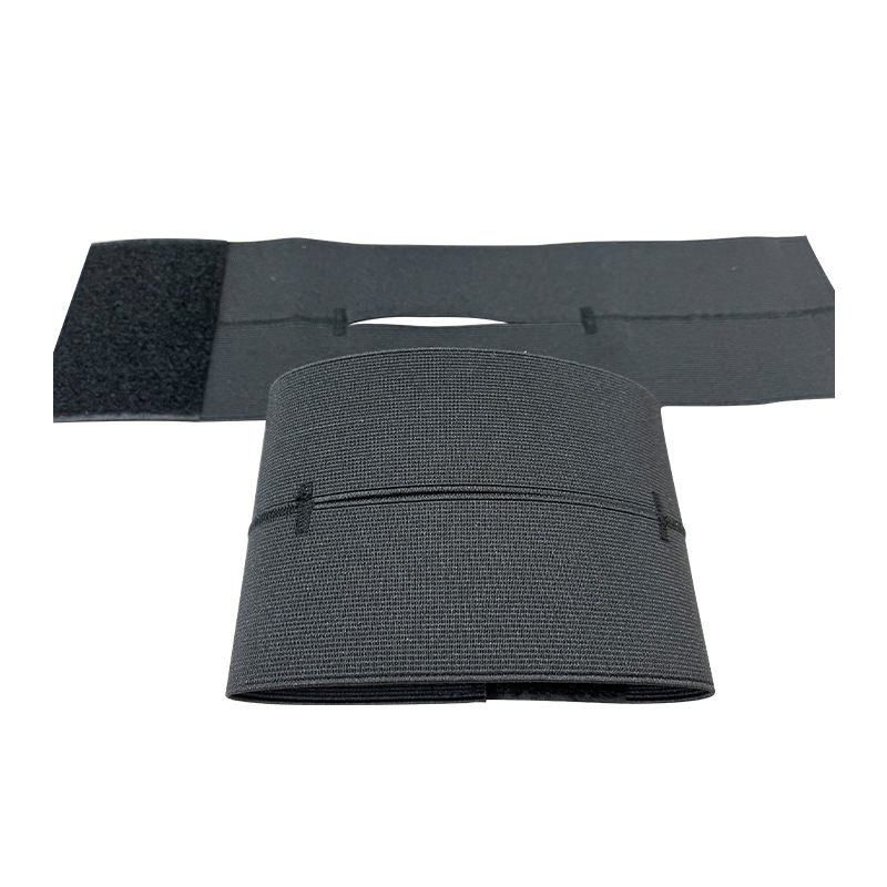 Suministro transfronterizo de guantes de béisbol negro correa de velcro elástico correa elástica agujero abierto guantes envueltos béisbol