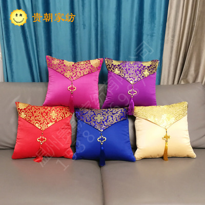 现货中国结抱枕被各大类保险礼品抱枕两用折叠抱枕被可定制logo|ms