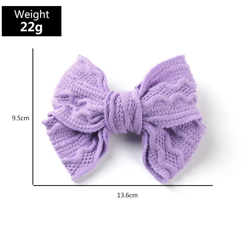 Wool Big Bow Hairpin display picture 2