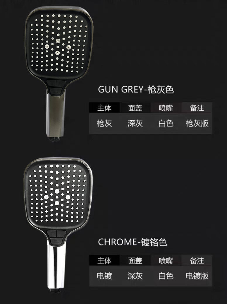 Cross-border shower, pressurized showerhead, household bathroom water heater, bathing, handheld shower head, bath heater, large panel undefined