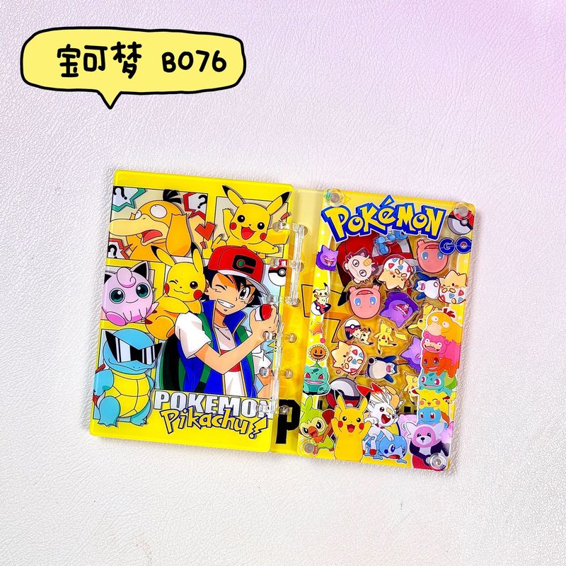 日本の漫画 A7 ルーズリーフノートブックかわいいガーリーハート高価値アニメ学生アクリル|undefined