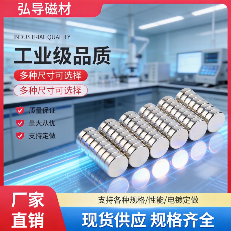 Spot round strong magnet D7 * 1.5/2/3/4/5/8/10mm refrigerator magnet magnet