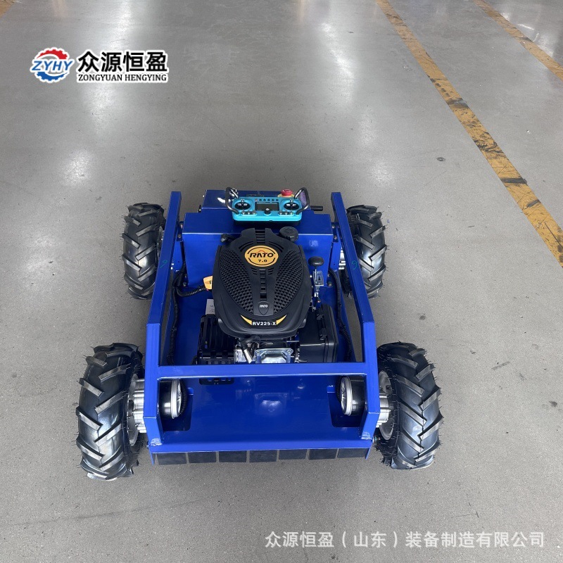 厂家众源猎豹500型割草机  遥控割草机器农林果园蔬菜大棚割草机