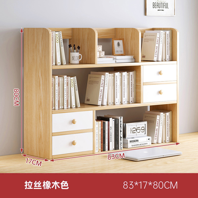 Estante de almacenamiento de estantería de escritorio multicapa simple estante de almacenamiento de escritorio de oficina dormitorio Ventana de Bahía pequeño estante de almacenamiento de múltiples capas