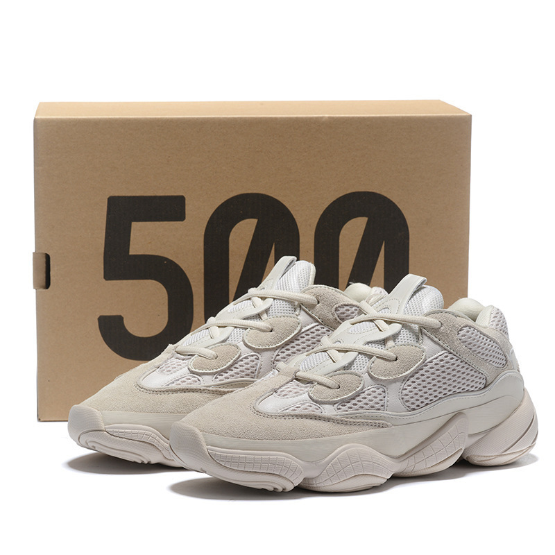 Yeezy 500 Dad Shoes, Good Quality Shoes from Putian, Casual Couple Shoes in Bone White and Sea Salt Colors, Men's Thick-Soled Shoes Yeezy 500 Dad Shoes, Good Quality Shoes from Putian, Casual Couple Shoes in Bone White and Sea Salt Colors, Men's Thick-Soled Shoes