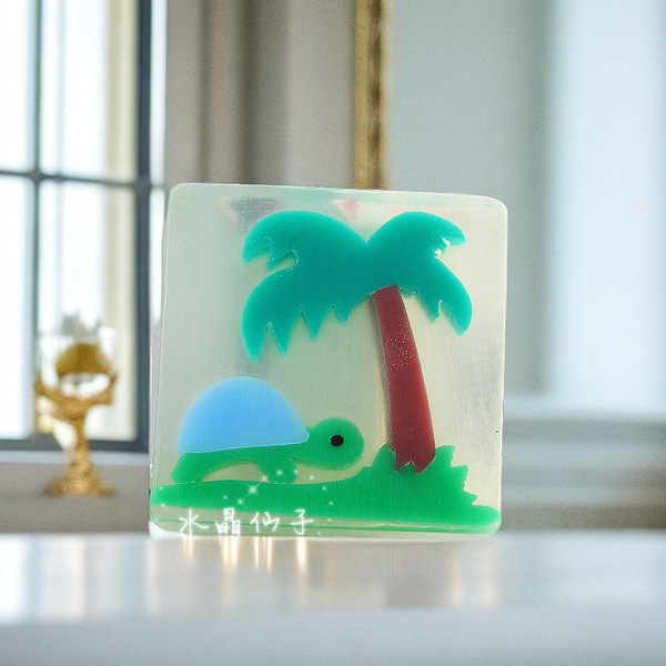 Cartoon marine children's handmade soap